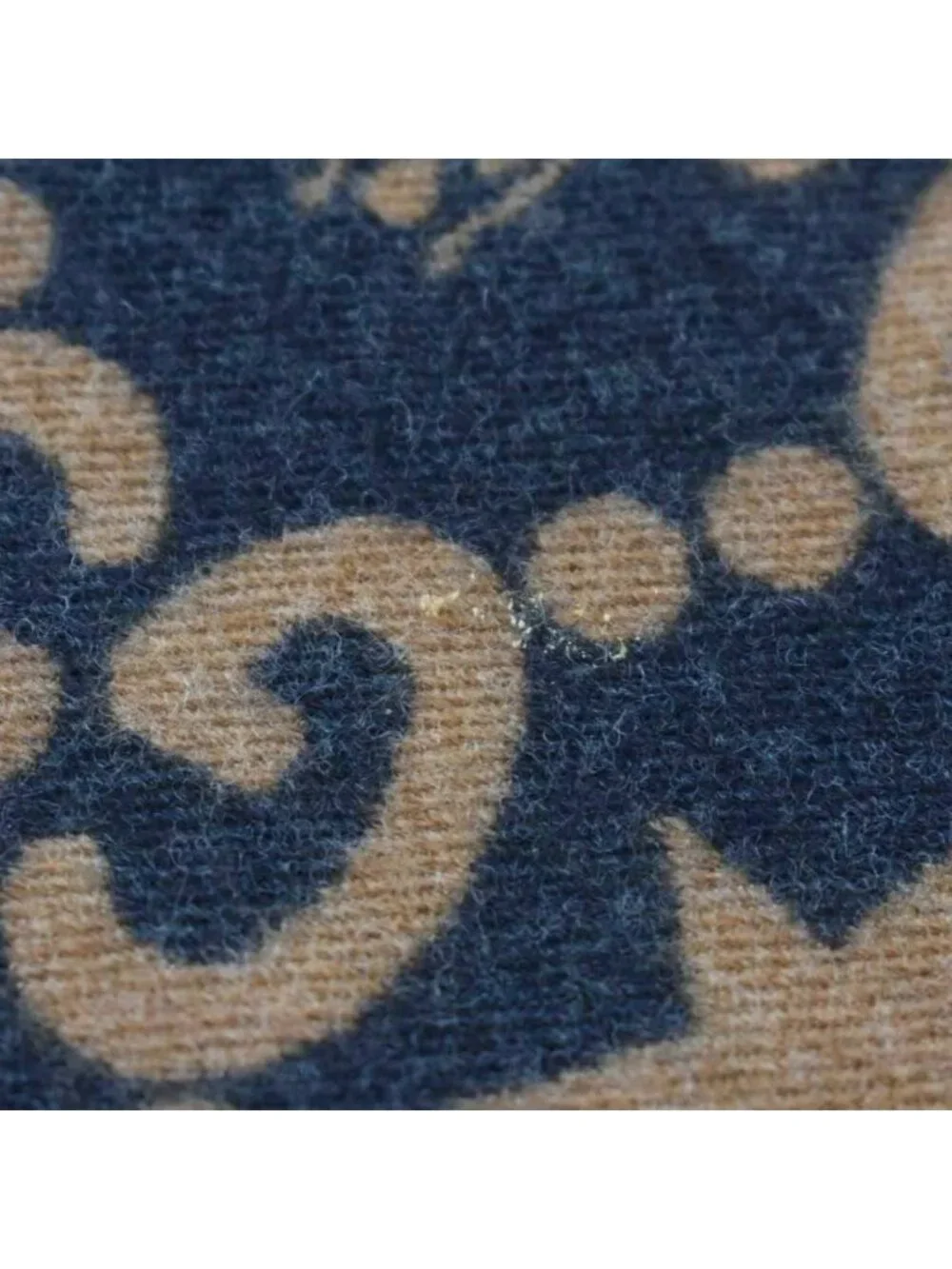 Gucci Bee & Star GG Jacquard Scarf Shawl Black Brown